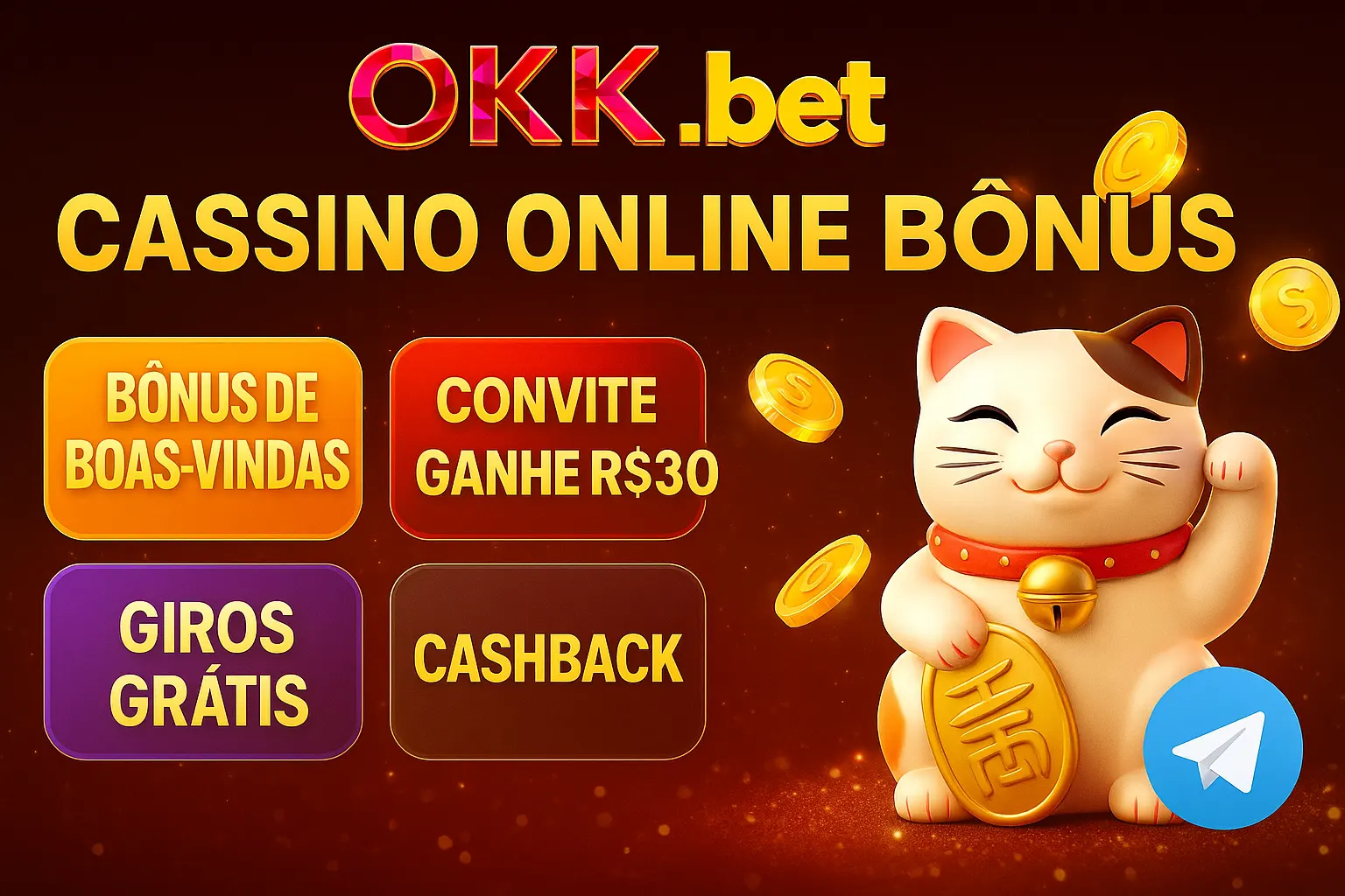 O bônus promocional OKK.bet é uma ótima maneira de começar sua aventura