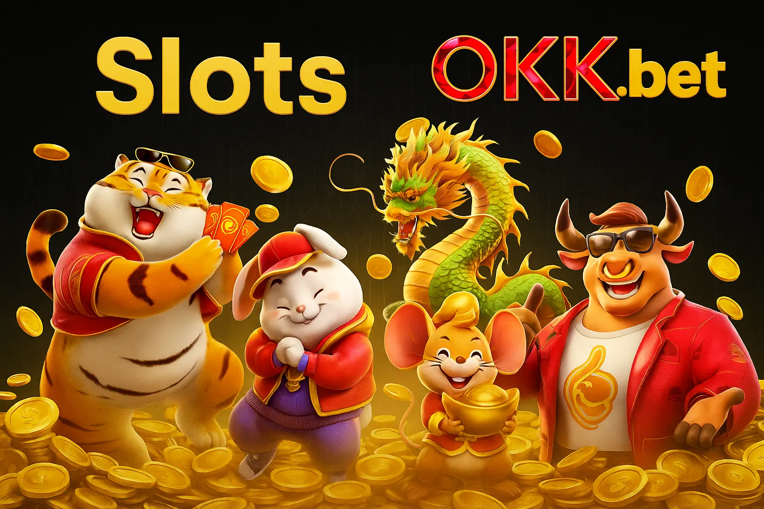Explore o mundo das slot machines no OKK.bet Casino